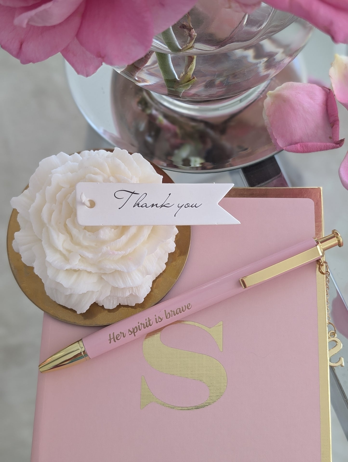 Peony Candle Gift Box - Peony