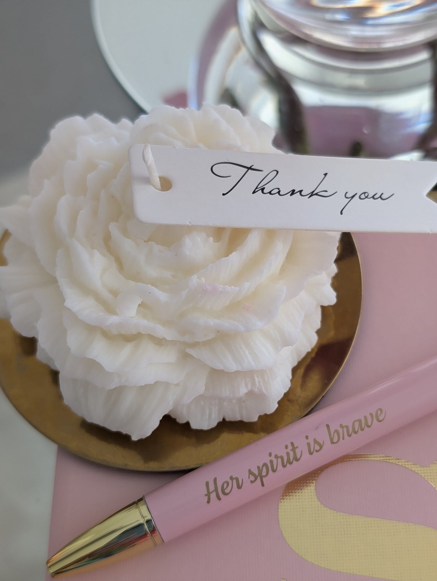Peony Candle Gift Box - Peony