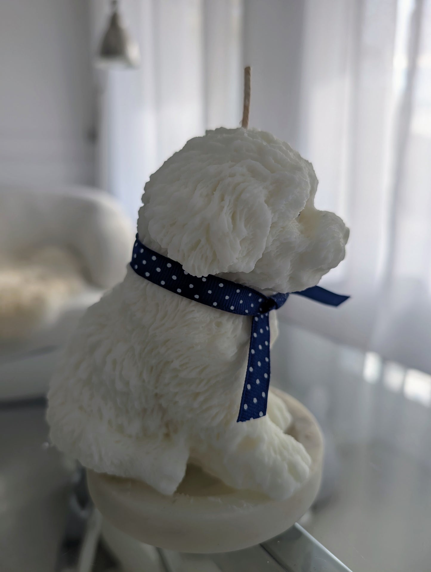 Large Dog - Pillar Candle