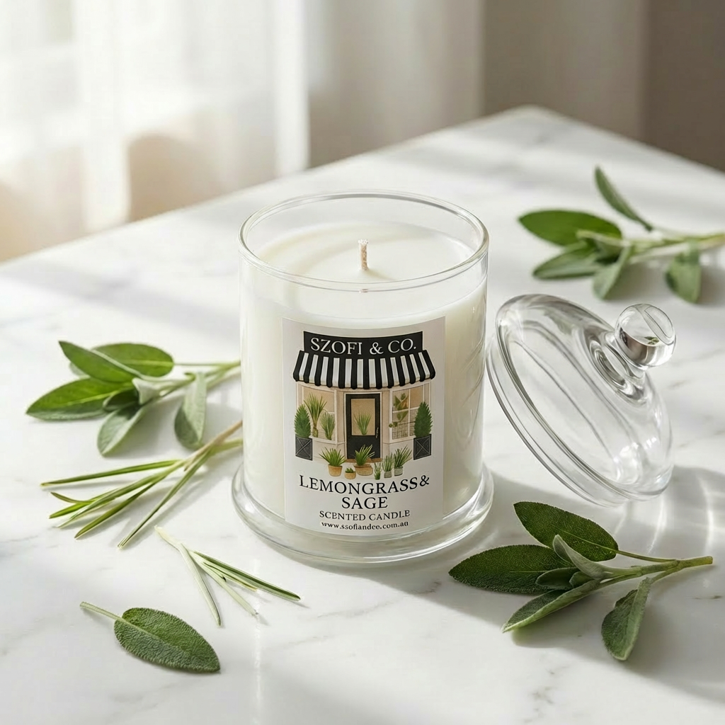 Lemongrass & Sage - Candle