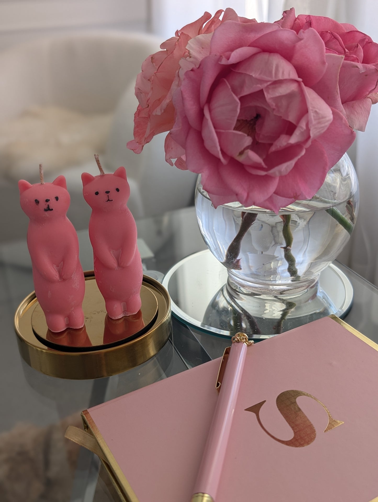 Cat - Pillar Candle
