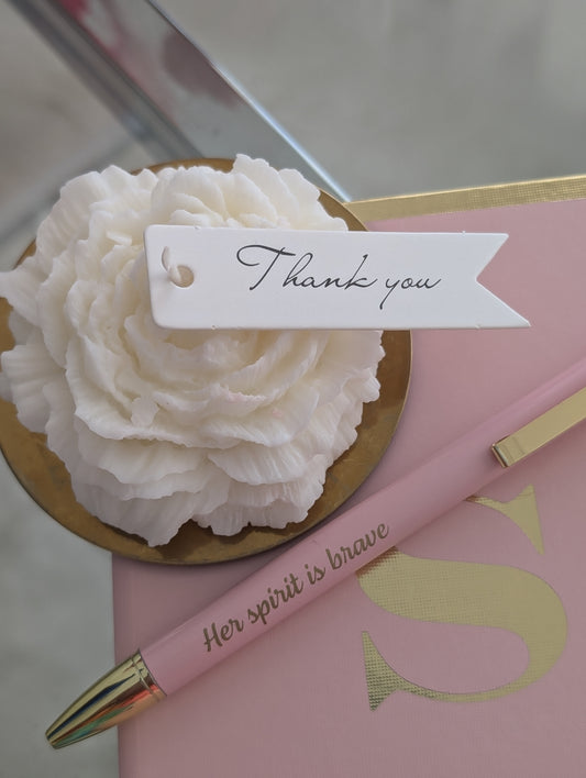 Peony Candle Gift Box - Peony