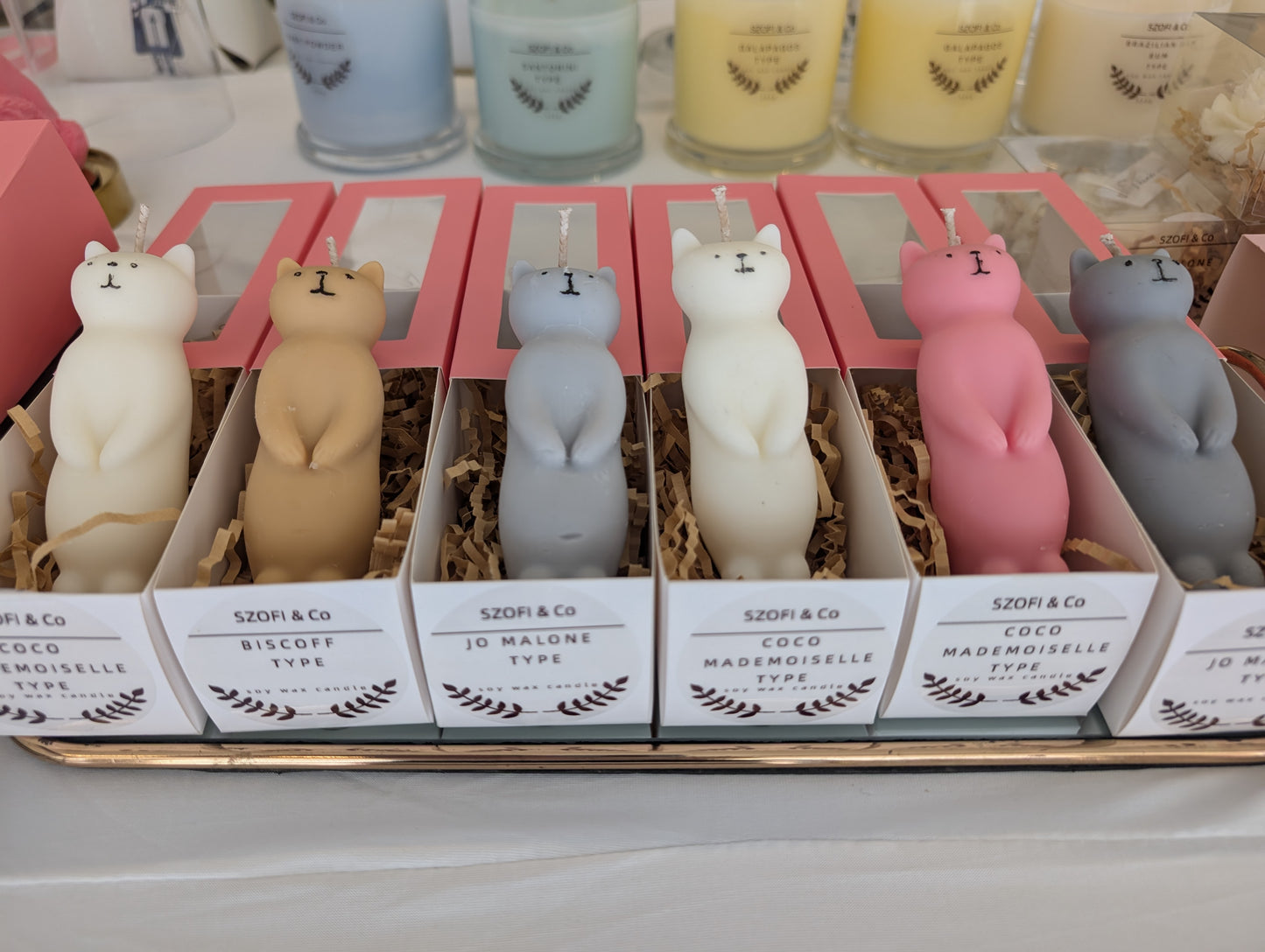 Cat - Pillar Candle