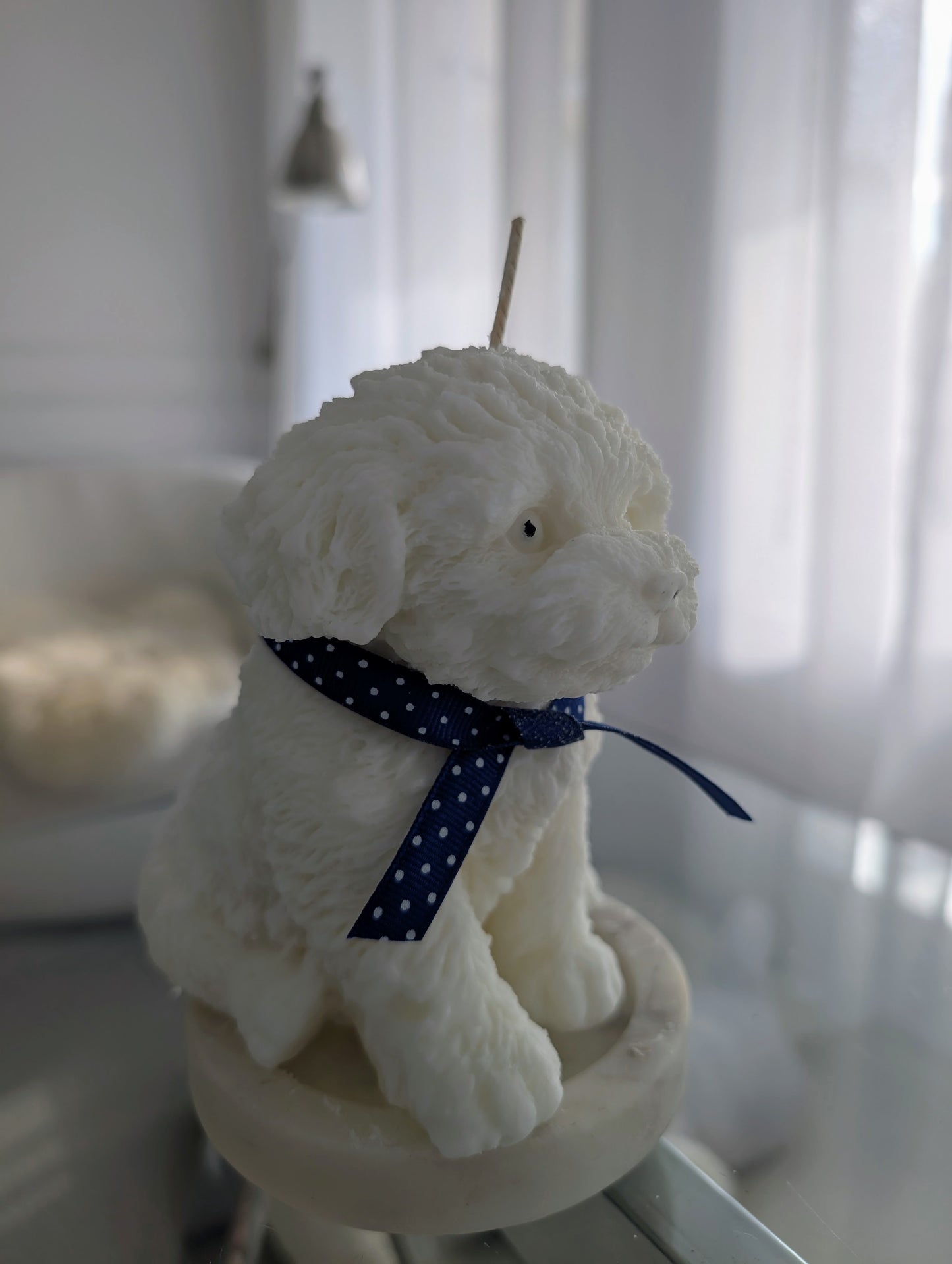 Large Dog - Pillar Candle