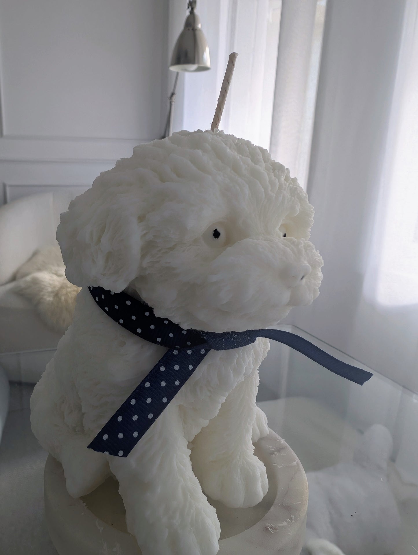 Large Dog - Pillar Candle
